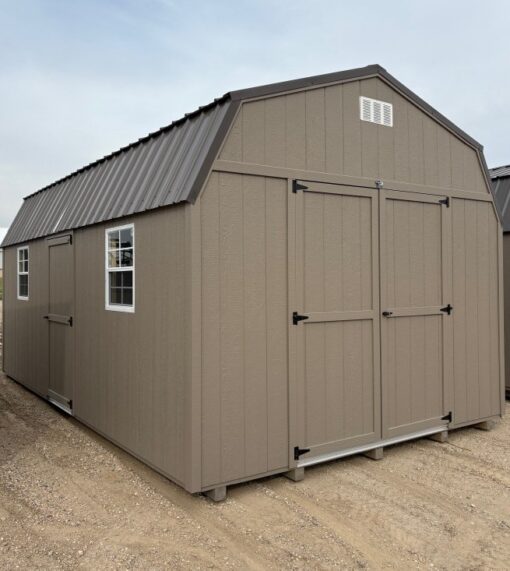 12'x20' Economy High Barn Wood Shed