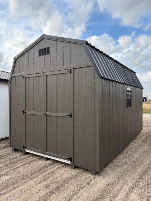 10'x16' Economy High Barn Wood Shed