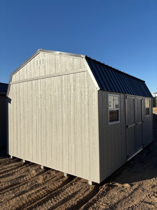 12'x16' Economy High Barn Wood Shed