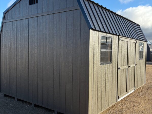 12'x16' Economy High Barn Wood Shed