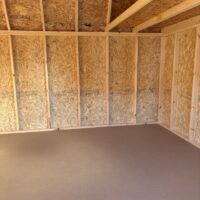 12'x16' Economy High Barn Wood Shed