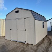 12'x16' Economy High Barn Wood Shed