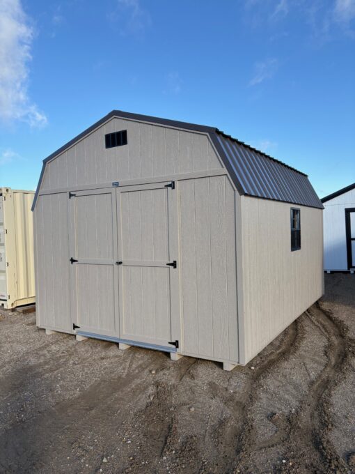 12'x16' Economy High Barn Wood Shed