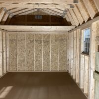 10'x16' High Barn Wood Panel Shed