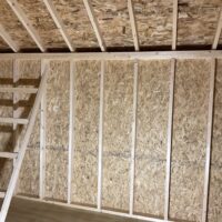 8'x12' Quaker Gable Wood Panel Chicken Coop