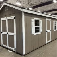 10'x20' Ranch Gable Wood Panel Shed