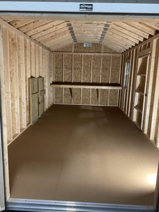 10'x20' Ranch Gable Wood Panel Shed