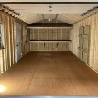 12'x24' Ranch Gable Wood Panel Garage