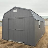 12'x24' Economy High Barn Wood Shed
