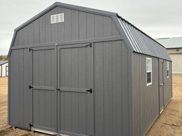12'x24' Economy High Barn Wood Shed