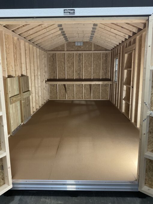 10'x20' Ranch Gable Wood Panel Shed