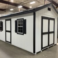 10'x20' Ranch Gable Wood Panel Shed