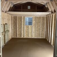 10'x12' High Barn Wood Panel Shed