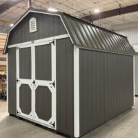 10'x12' High Barn Wood Panel Shed