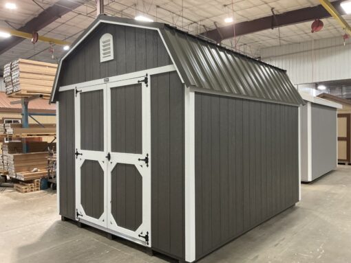 10'x12' High Barn Wood Panel Shed