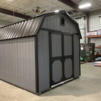 10'x12' High Barn Wood Panel Shed