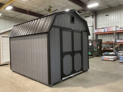 10'x12' High Barn Wood Panel Shed
