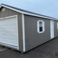 14'x32' Ranch Gable Wood Panel Garage