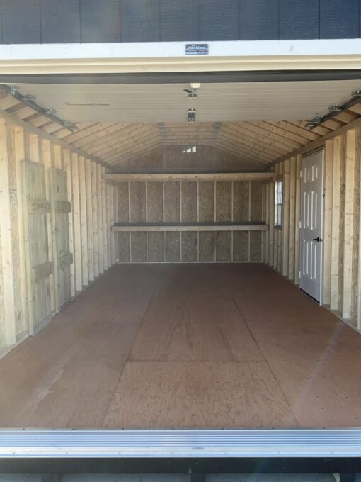12'x24' Ranch Gable Wood Panel Garage