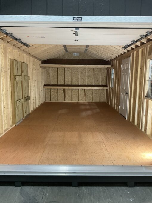 12'x24' Ranch Gable Wood Panel Garage