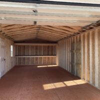 14'x32' Ranch Gable Wood Panel Garage