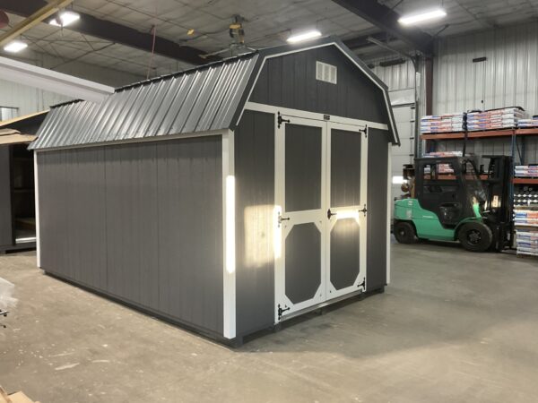69917 10'x16' High Barn Wood Panel Shed