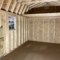 10'x16' High Barn Wood Panel Shed