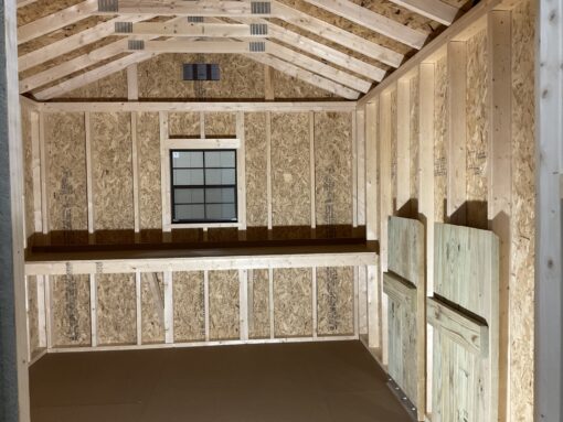 10'x12' Ranch Gable Wood Panel Shed