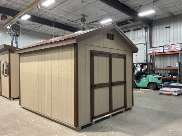 10'x12' Ranch Gable Wood Panel Shed