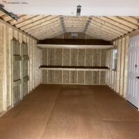 12'x24' Ranch Gable Wood Panel Garage
