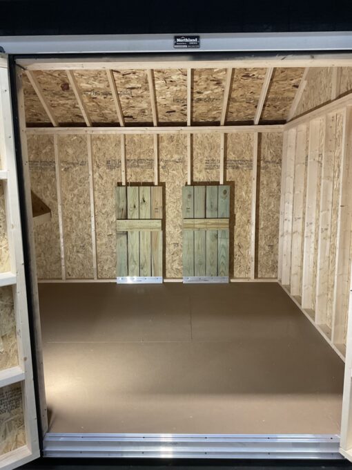 10'x12' Quaker Gable Wood Panel Shed