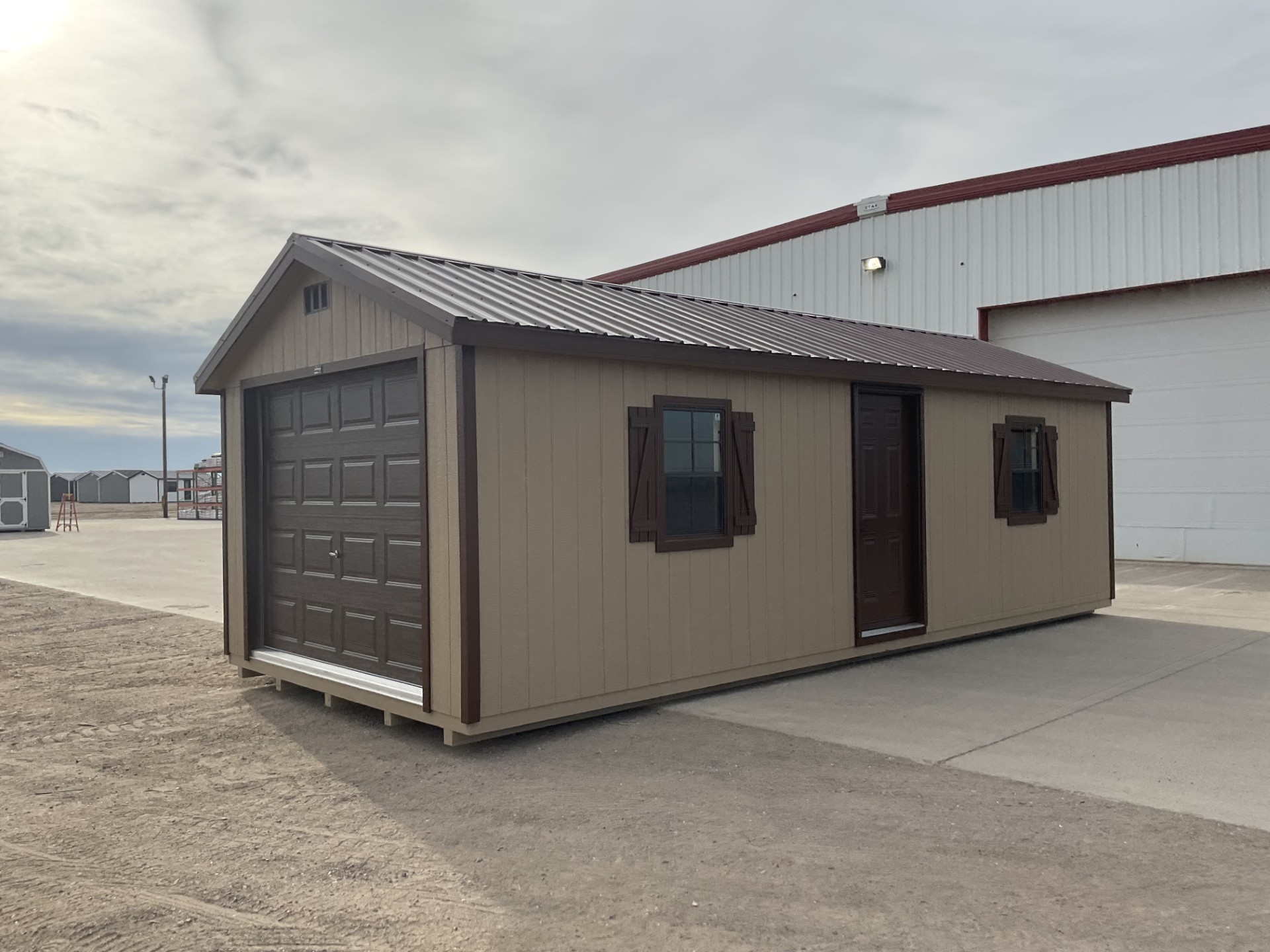 12'x28' Ranch Gable Wood Panel Garage For Sale| #69994 | Northland