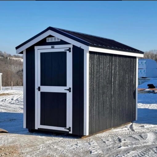 6'x10' Ranch Style Wood Panel Shed