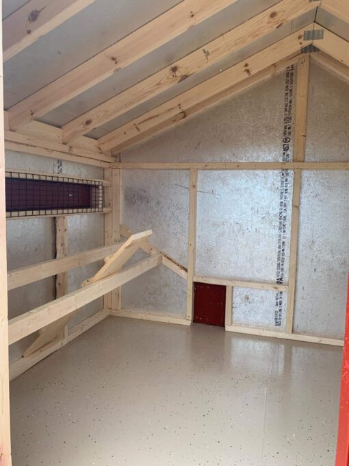 6'x12' Quaker Chicken Coop Combo