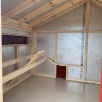 6'x12' Quaker Chicken Coop Combo