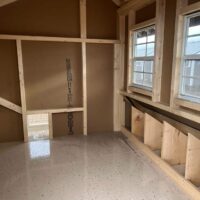 6'x12' Quaker Chicken Coop Combo