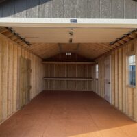 12'x28' Ranch Gable Wood Panel Garage