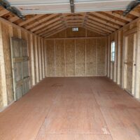 12'x24' Economy Ranch Wood Panel Garage