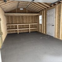 12'x20' Ranch Gable Wood Panel Garage