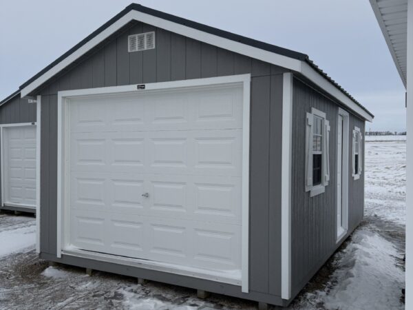 12'x20' Ranch Gable Wood Panel Garage