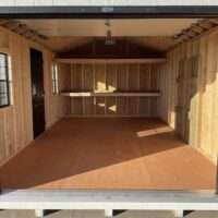 12'x20' Ranch Gable Wood Panel Garage