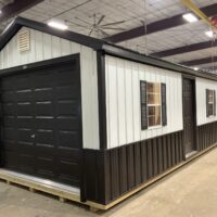 12'x24' Ranch Gable Metal Garage