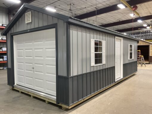 12'x24' Ranch Gable Metal Garage