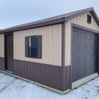 12'x24' Ranch Gable Metal Garage