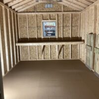 10'x12' Ranch Gable Wood Panel Shed