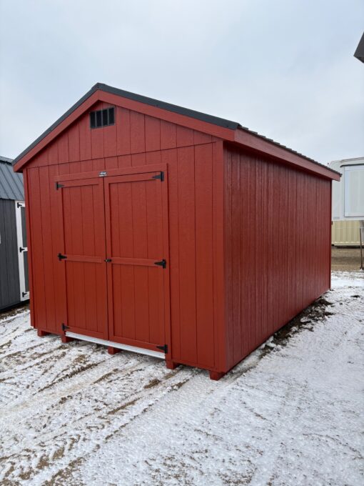 10'x16' Economy Ranch Gable Wood Shed