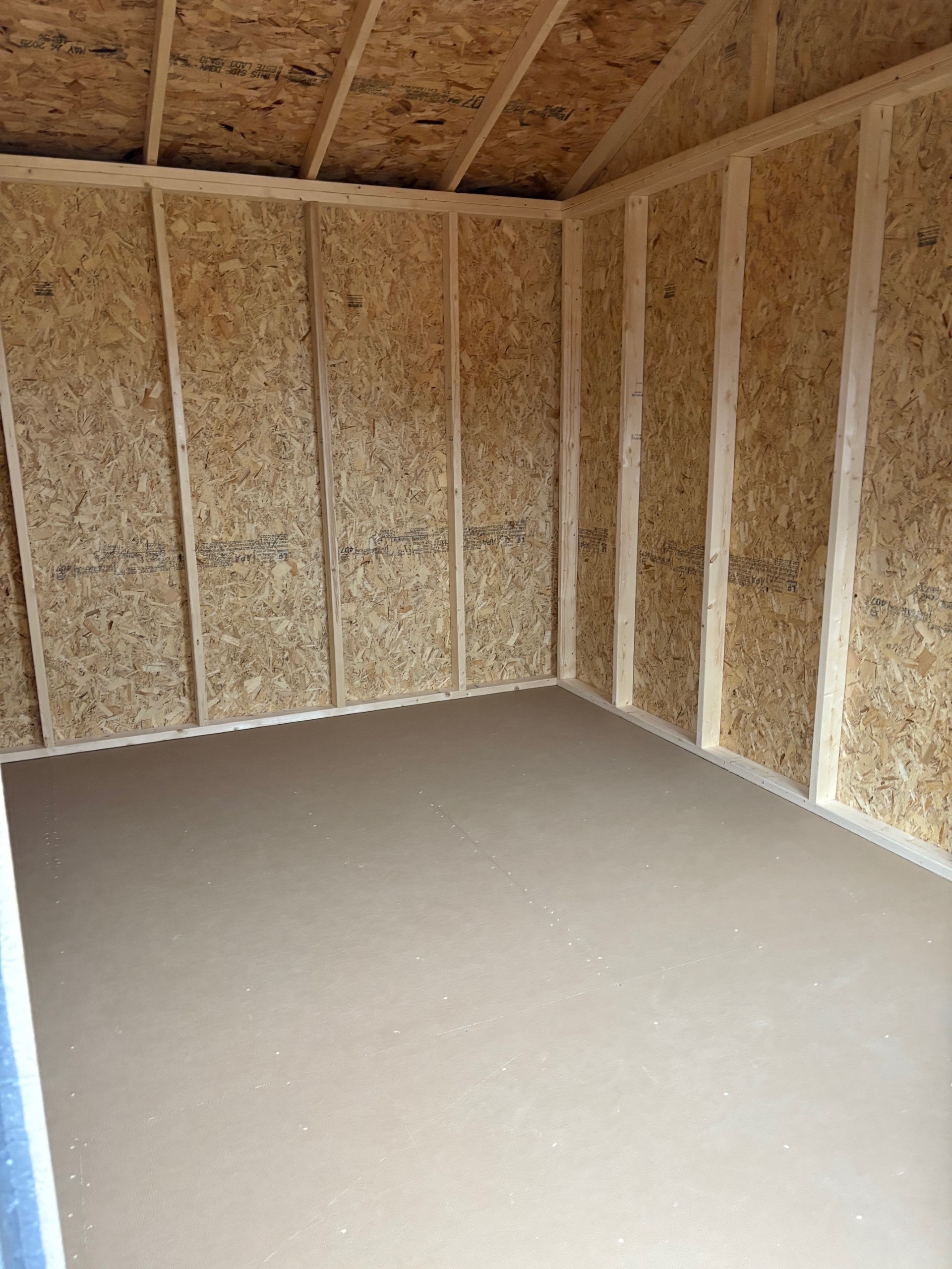 12'x16' Economy Ranch Gable Wood Shed For Sale| #70182 | Northland