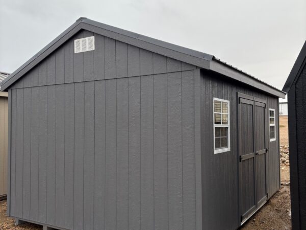 12'x16' Economy Ranch Gable Wood Shed