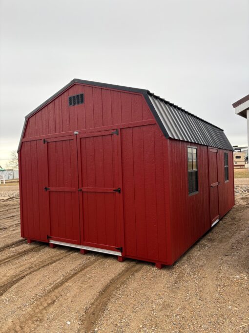 12'x20' Economy High Barn Wood Shed