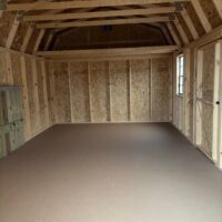 12'x20' Economy High Barn Wood Shed